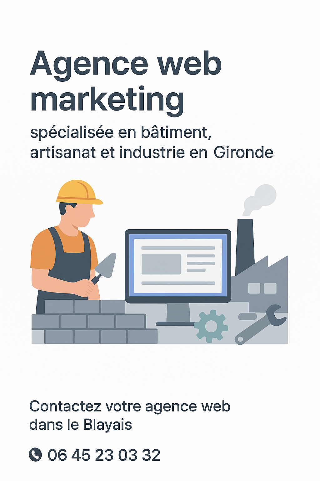 site internet btp artisans seo google gironde